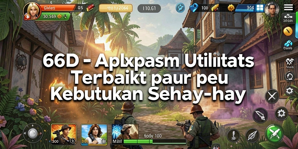 Tampilan antarmuka utama dari aplikasi 66D yang sederhana dan fungsional.