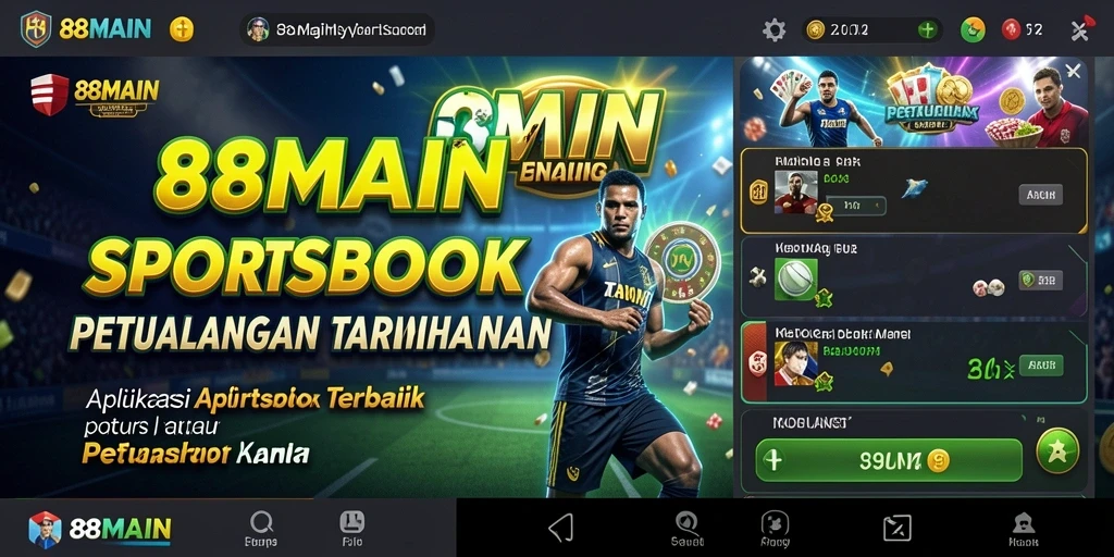 Screenshot gameplay 88MAIN menunjukkan taruhan olahraga yang memikat.