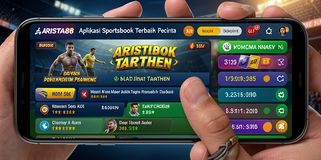 Tampilan menarik dari fitur taruhan langsung di ARISTA88.