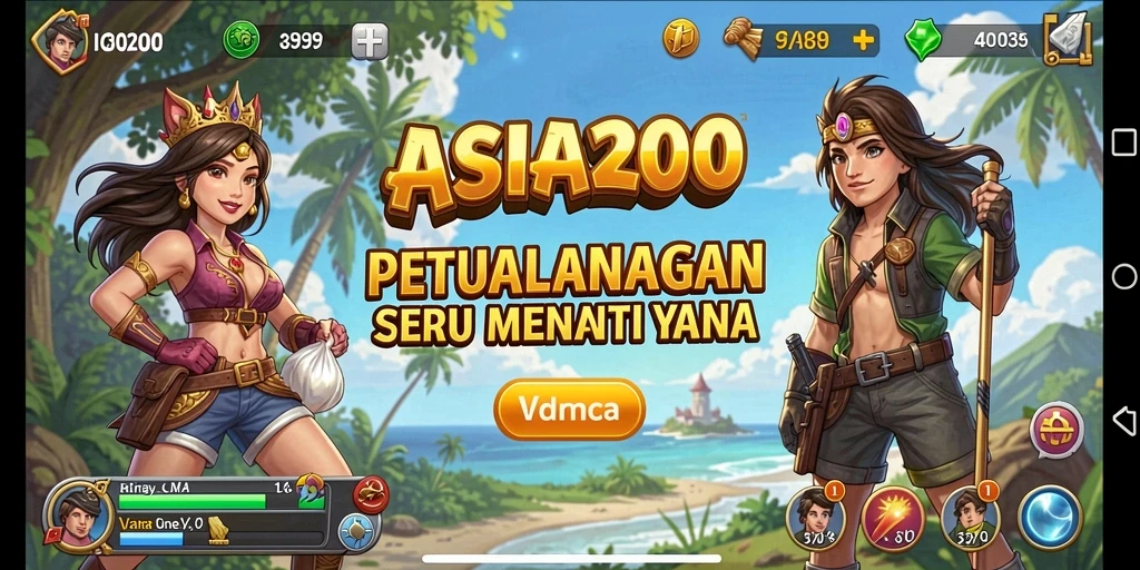 Gameplay ASIA200 yang mendebarkan dalam petualangan yang penuh tantangan.