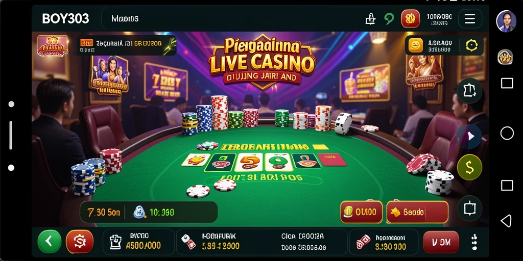 Tangkapan layar dari permainan Live Casino BOY303 yang menakjubkan.