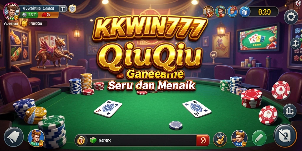 Tampilan gameplay QiuQiu yang menarik di KKWIN777.