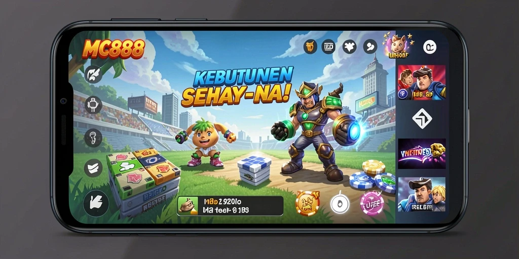 Tampilan utama MC888 yang menunjukkan fitur-fitur Utility yang bermanfaat.