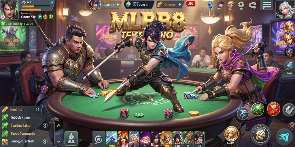 Gameplay seru di MLBB8 dengan dealer langsung.