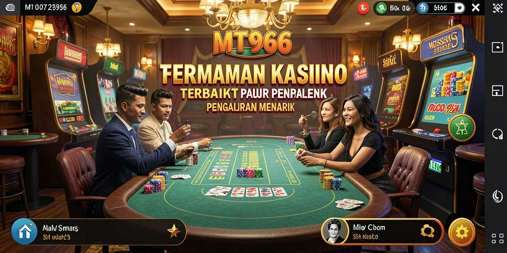 Tampilan gameplay MT966 yang menarik dan interaktif dalam permainan Kasino.