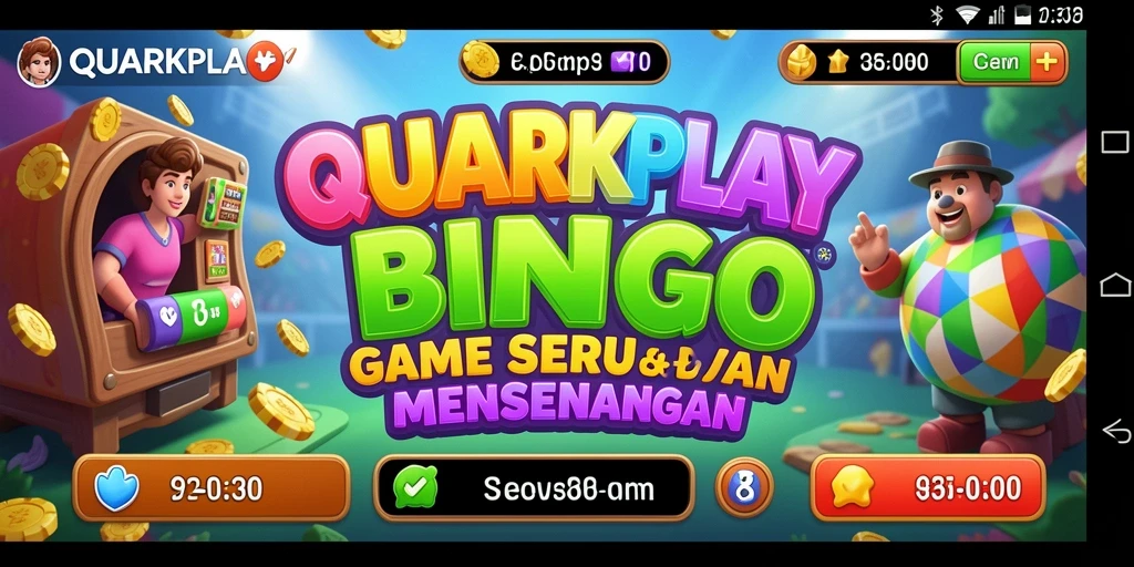 Gameplay seru dan menantang di QUARKPLAY Bingo.