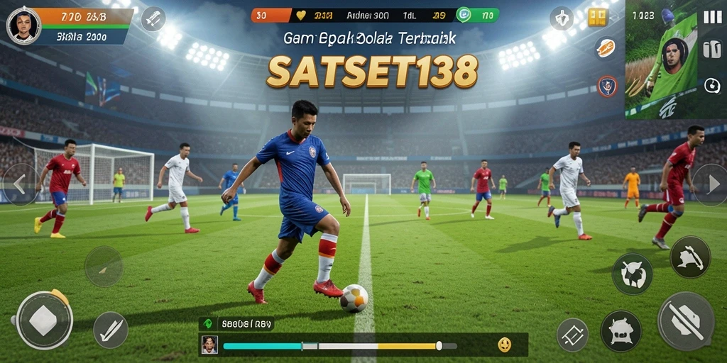 Tampilan gameplay SATSET138 yang seru dan realistis.