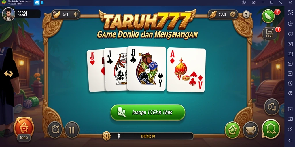 Tampilan gameplay TARUH777 yang seru dan interaktif.