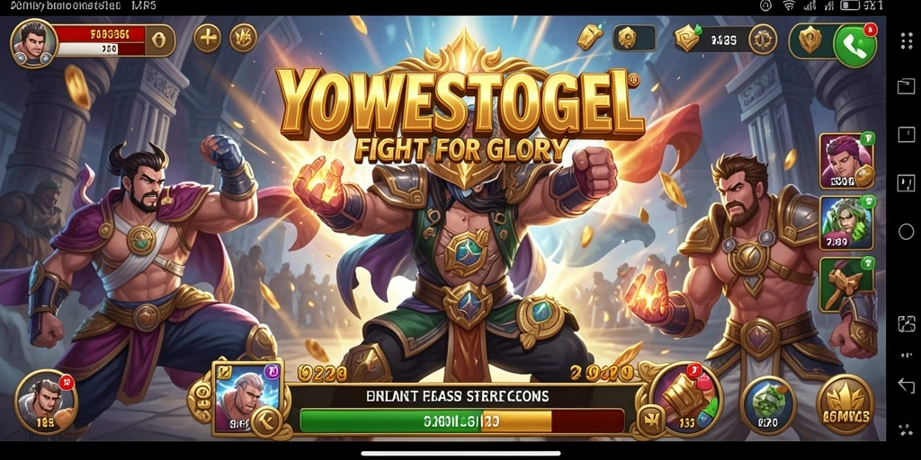 Tampilan gameplay YOWESTOGEL yang mendebarkan dan penuh aksi.